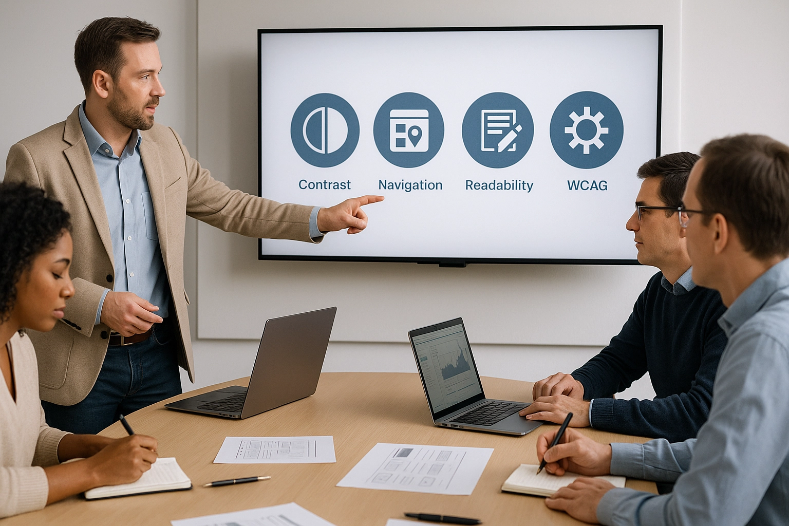 Training - Process step illustration